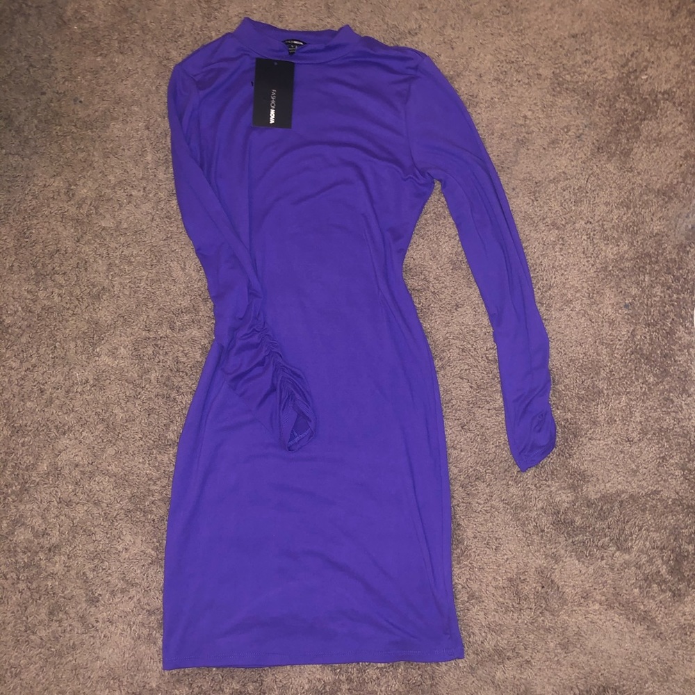 Purple Fashion Nova Dress